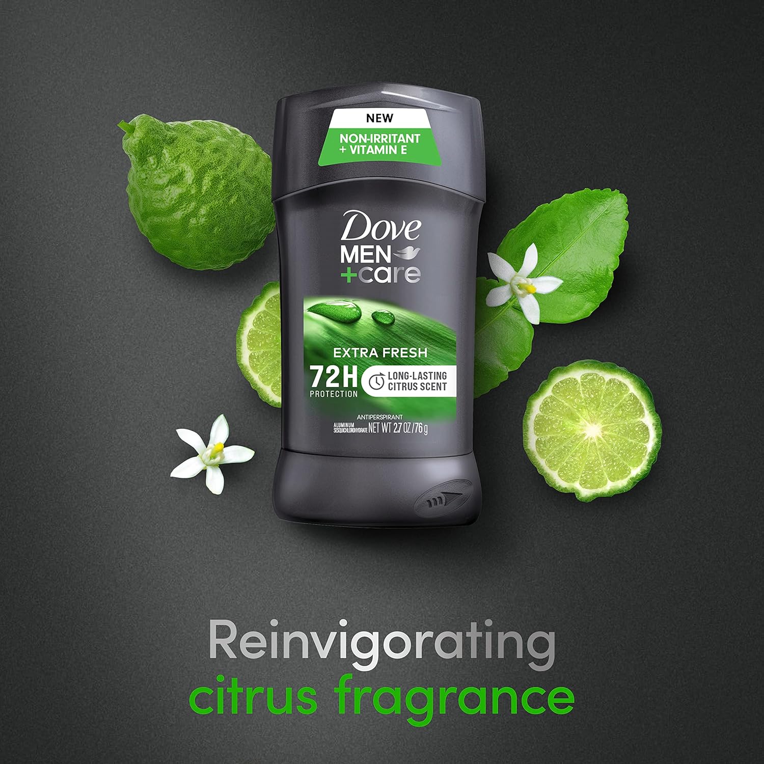 Dove Men+Care Antiperspirant Deodorant | Extra Fresh | 72-Hour Protection | 4-Pack - Ballimart