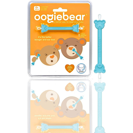 oogiebear Baby Nose Cleaner & Ear Wax Removal Tool – Safe Dual-Ended Booger & Earwax Remover for Newborns, Infants & Toddlers