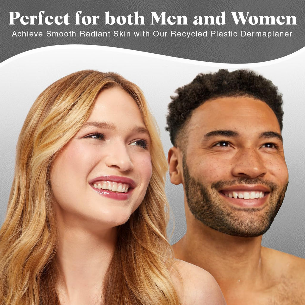 Kitsch Dermaplaning Tool - 12pc Face Razor Set for Women & Men | Facial Hair Removal, Eyebrow Trimmer, Exfoliating Dermaplane Razors for Smoother Skin - Ballimart