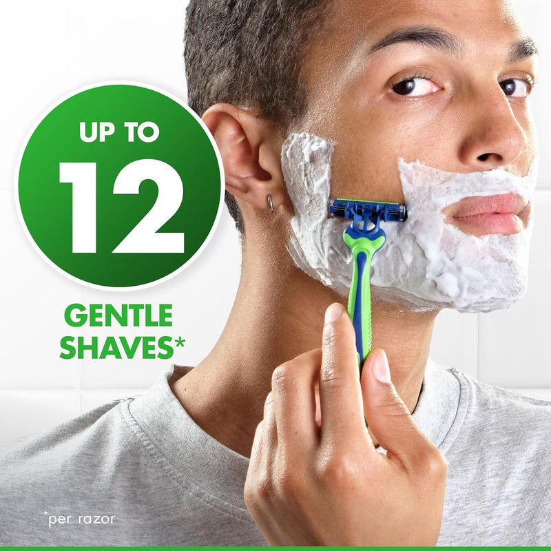 Gillette Sensor3 Sensitive Men's Disposable Razor - 12 Pack | Gentle Shaving with Comfortgel Technology ✨