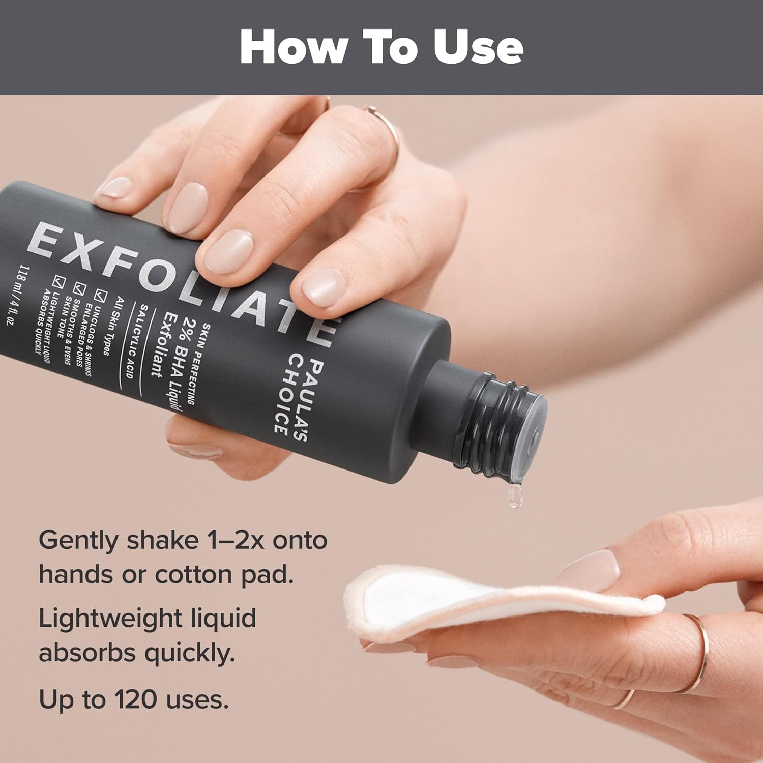 Paula's Choice SKIN PERFECTING 2% BHA Liquid Exfoliant - Clear Pores, Fight Wrinkles, & Smooth Skin - Ballimart