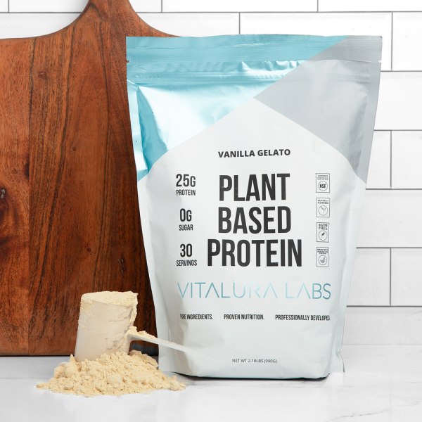 Vitalura Labs Protein Powder – Premium Performance Nutrition, 25g Protein Per Serving, NSF Certified