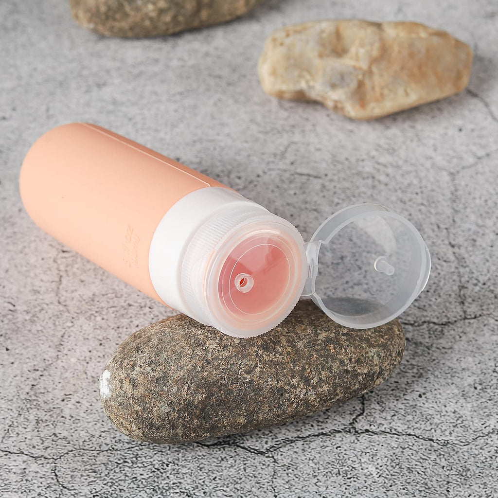 16-Pack TSA-Approved Leak-Proof Silicone Travel Bottles Set | Toiletries Containers for Shampoo, Conditioner, Lotion & Body Wash