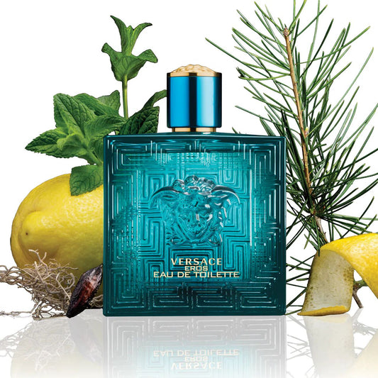 Versace Eros for Men 3.4 oz Eau de Toilette Spray – Buy 1 Get 1 FREE!