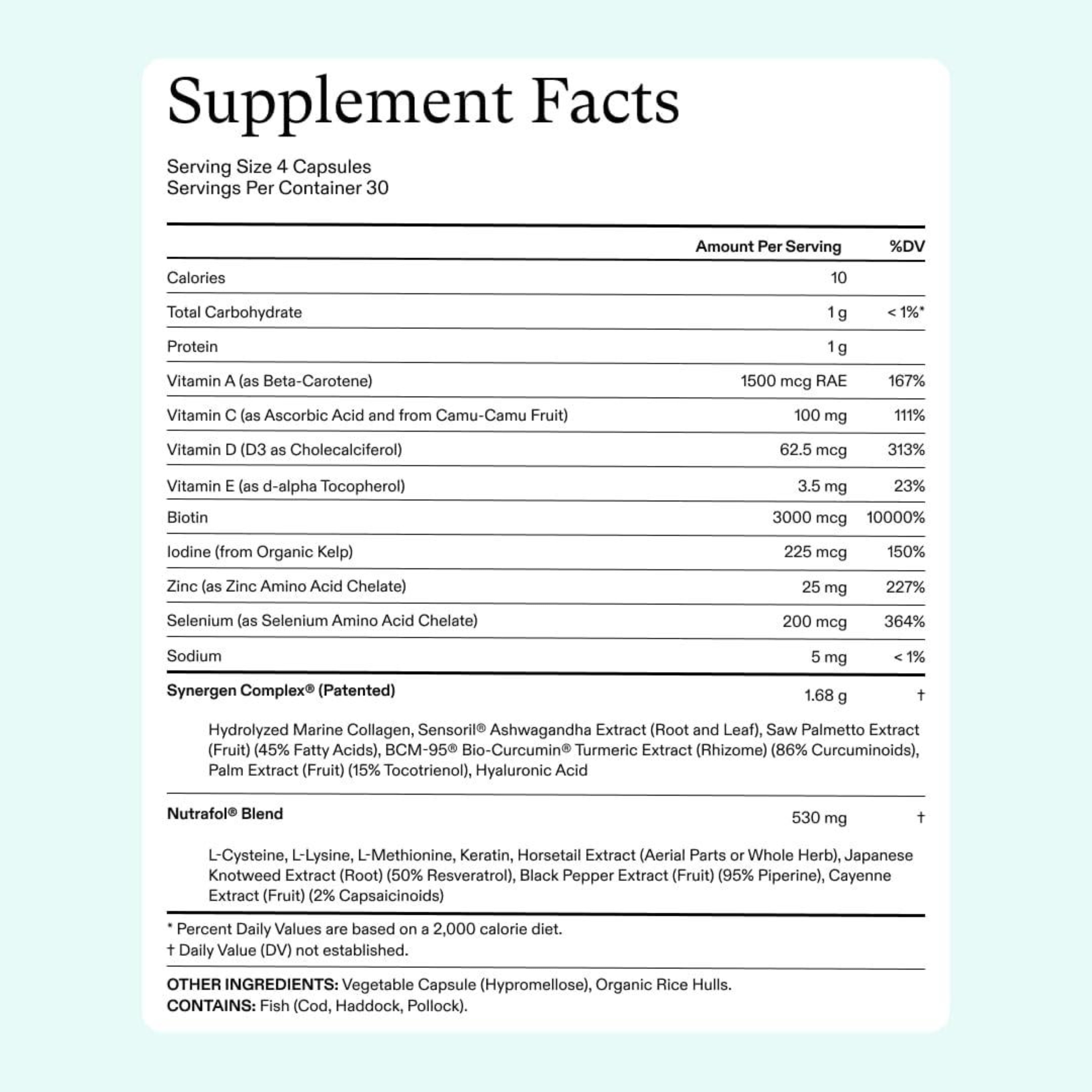 Nutrafol Women's Hair Growth Supplements