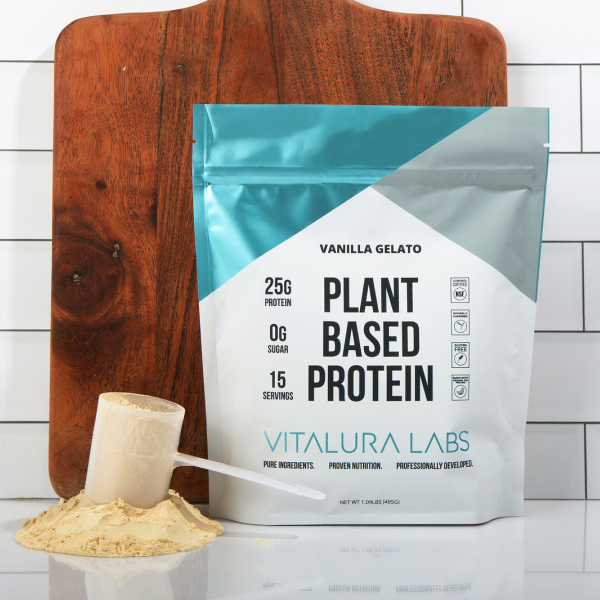 Vitalura Labs Protein Powder – Premium Performance Nutrition, 25g Protein Per Serving, NSF Certified